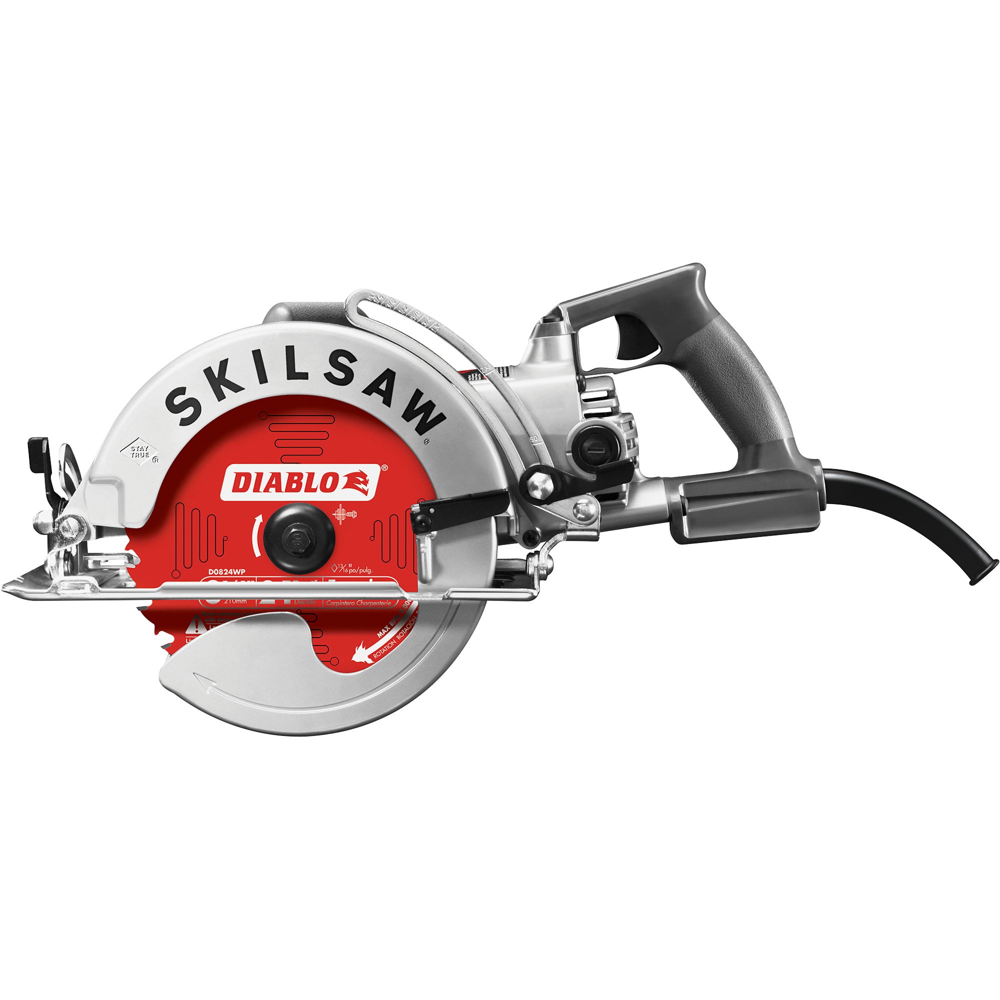 Skilsaw Worm Drive Circular Saw — 8 1/4in., 15 Amp, Model# SPT78W-22